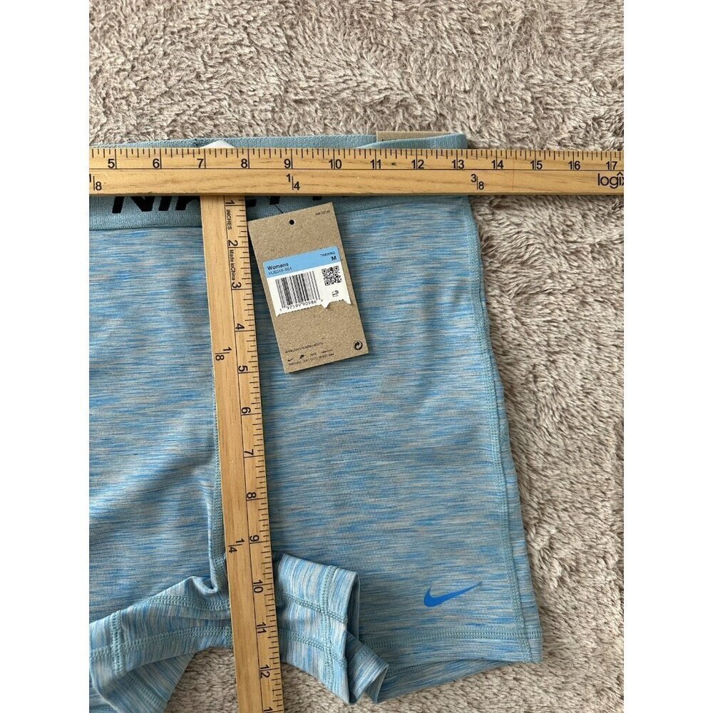 Nike Women's Pro 3" Space Dye Dri-Fit Compression Shorts HJ6348-464 - Picture 6 of 14